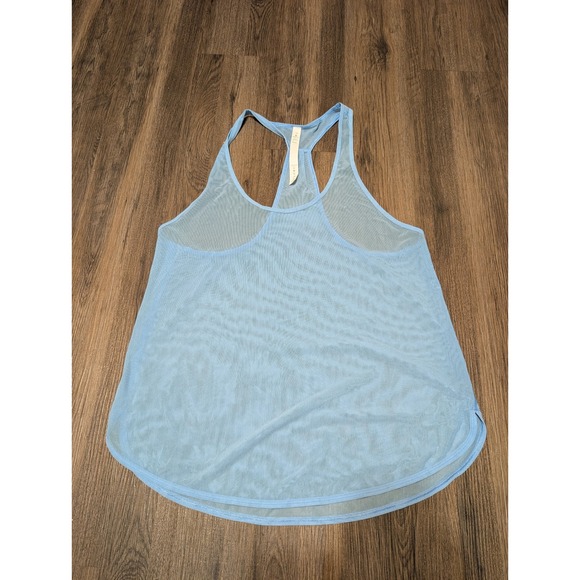 Lululemon Lightweight Racerback Tank Top Athletic Blue Size 10 - Picture 1 of 3